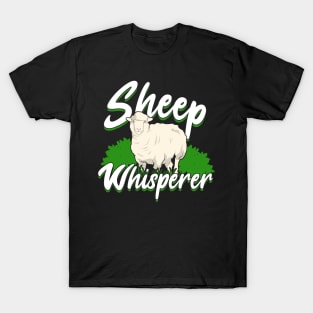 Sheep Whisperer Shepherd Farmer Gift T-Shirt